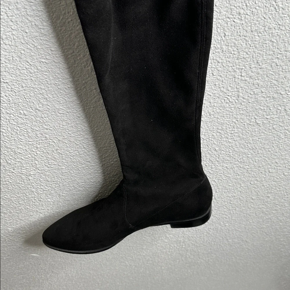 Stuart Weitzman Black Over-the-Knee thigh high Boots size 10 comfy